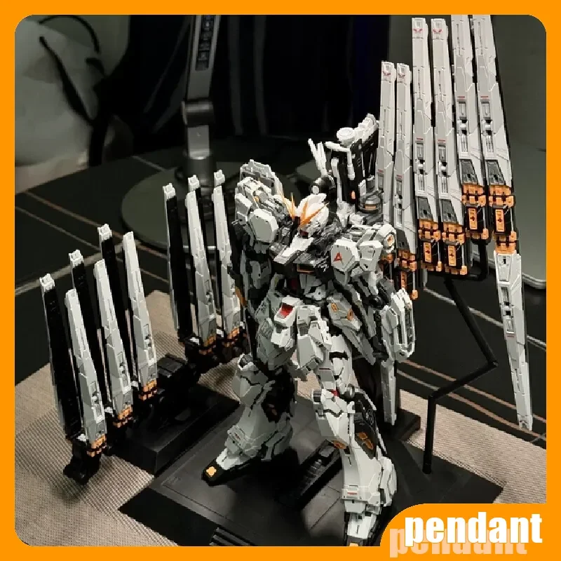

Spot Nongchengzhu 1/100 Mg Rx-93 V Gk Assembly Model Kits Plastic Skeleton Anime Action Figure Robot Plastic Model Toys Gift New