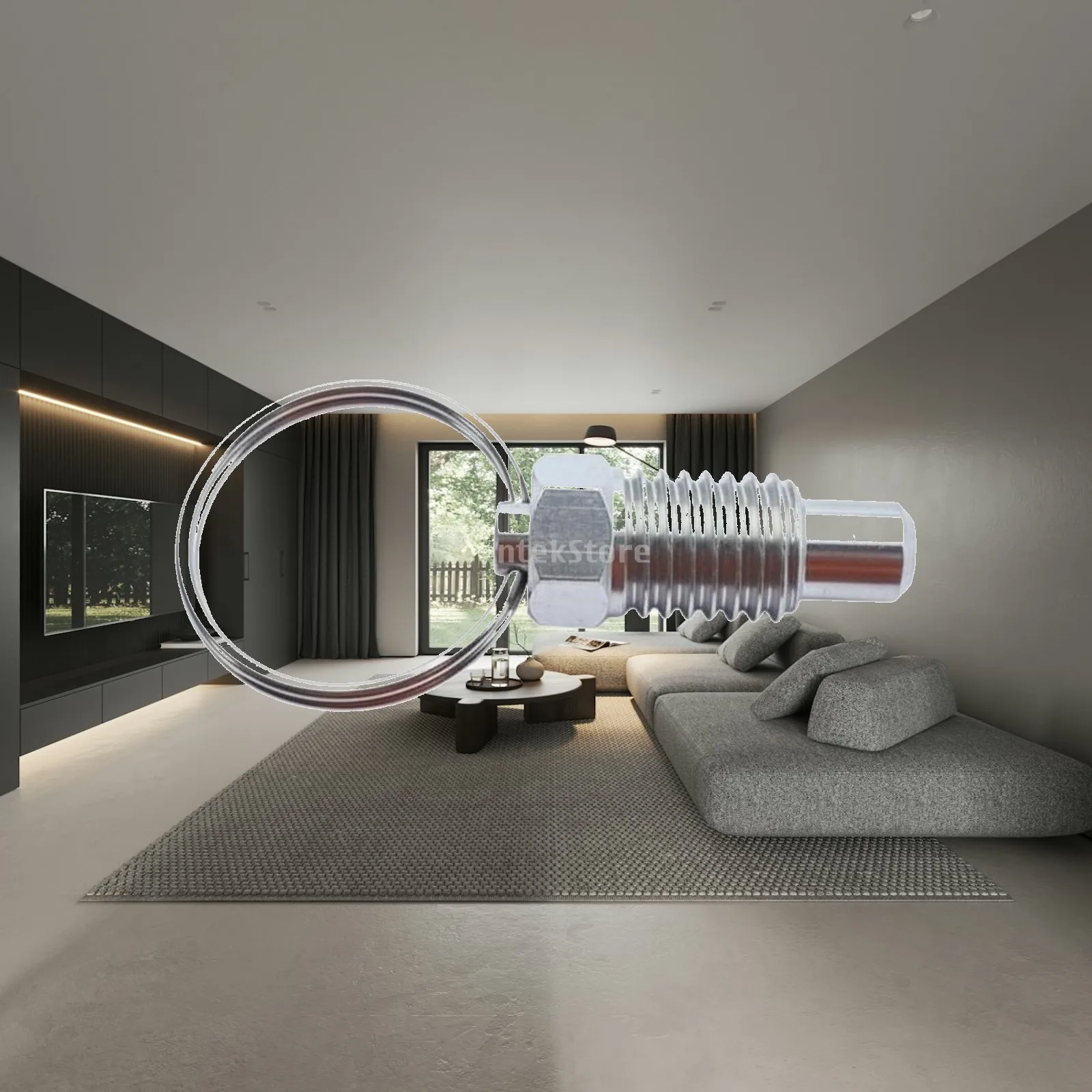 304 Stainless Steel Retractable Spring Pin Pull Plunger Self Locking Indexing Pin for Tooling Fixture and Workholding