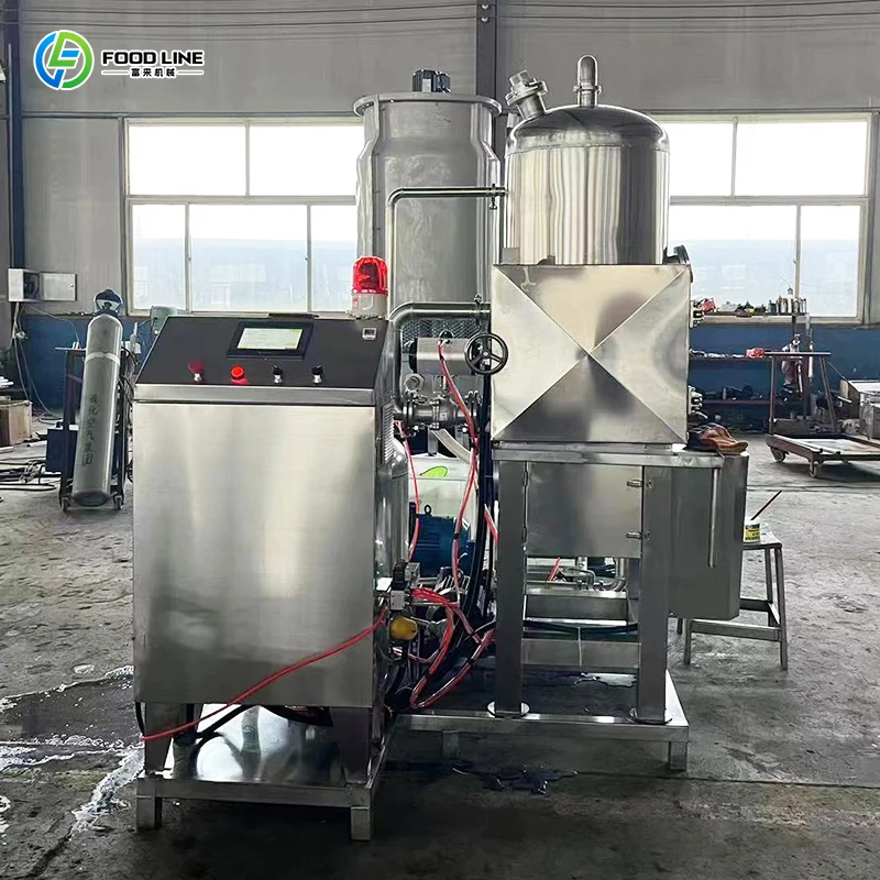 FOODLINE Multi Material Vacuum Frying Machine Fry Deoil Filter All in One Overheat Protection Crisp Processing Tank