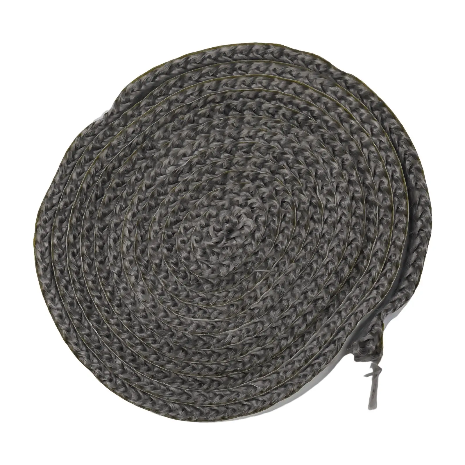Fiberglass Stove Rope for Kiln Oven and Stove Glass Seal Applications 10mm Width and 2mm Thickness Heat Resistant