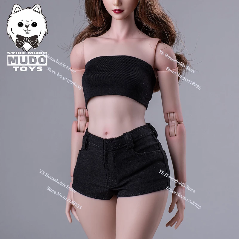 CTC-005 1/6 Vrouwelijke Soldaat Korte Hot Shorts Zakken Ontwerp Denim Zomerbroek Accessoire Voor 12 "AT202 AT203 Sport figuur Body