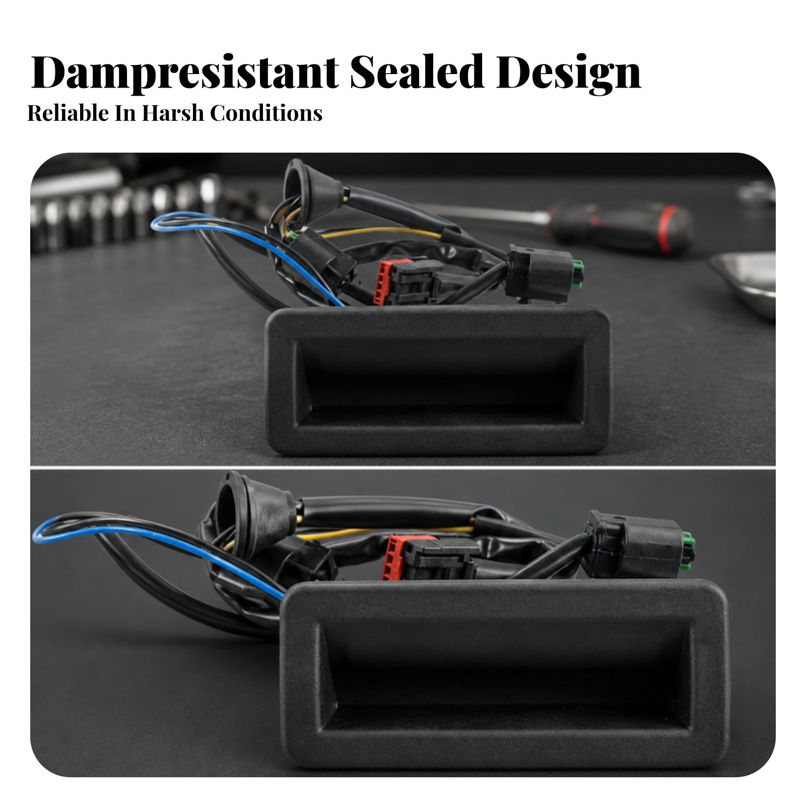 Tailgate Release Switch Durable Tailgate Switch with Wiring Harness Trunk Release Button Automotive Auto Part Compact