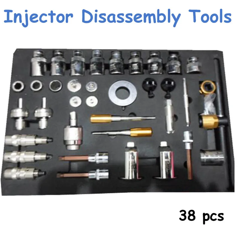 Disassembly of 38 Sets of Electronic Control Fuel Injection Pump Decomposition Demolition Pump Tool Set Common Rail Injector