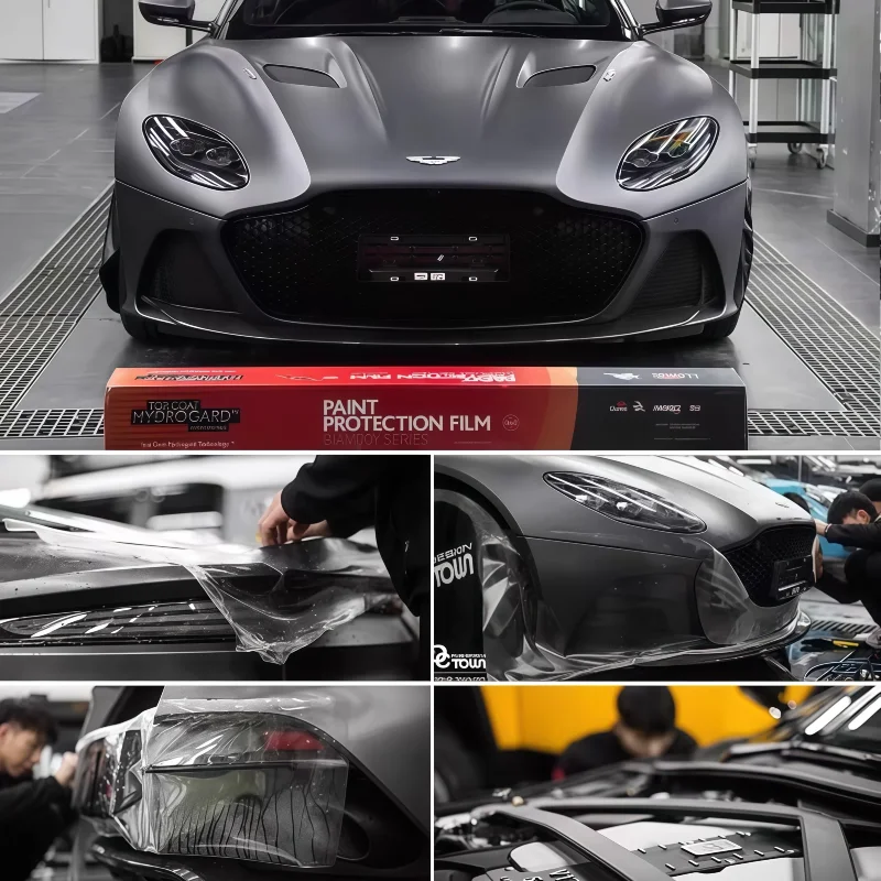 

LLumar body protection PPF TPU material car paint protection film, no glue left, self-repair, 10-year warranty