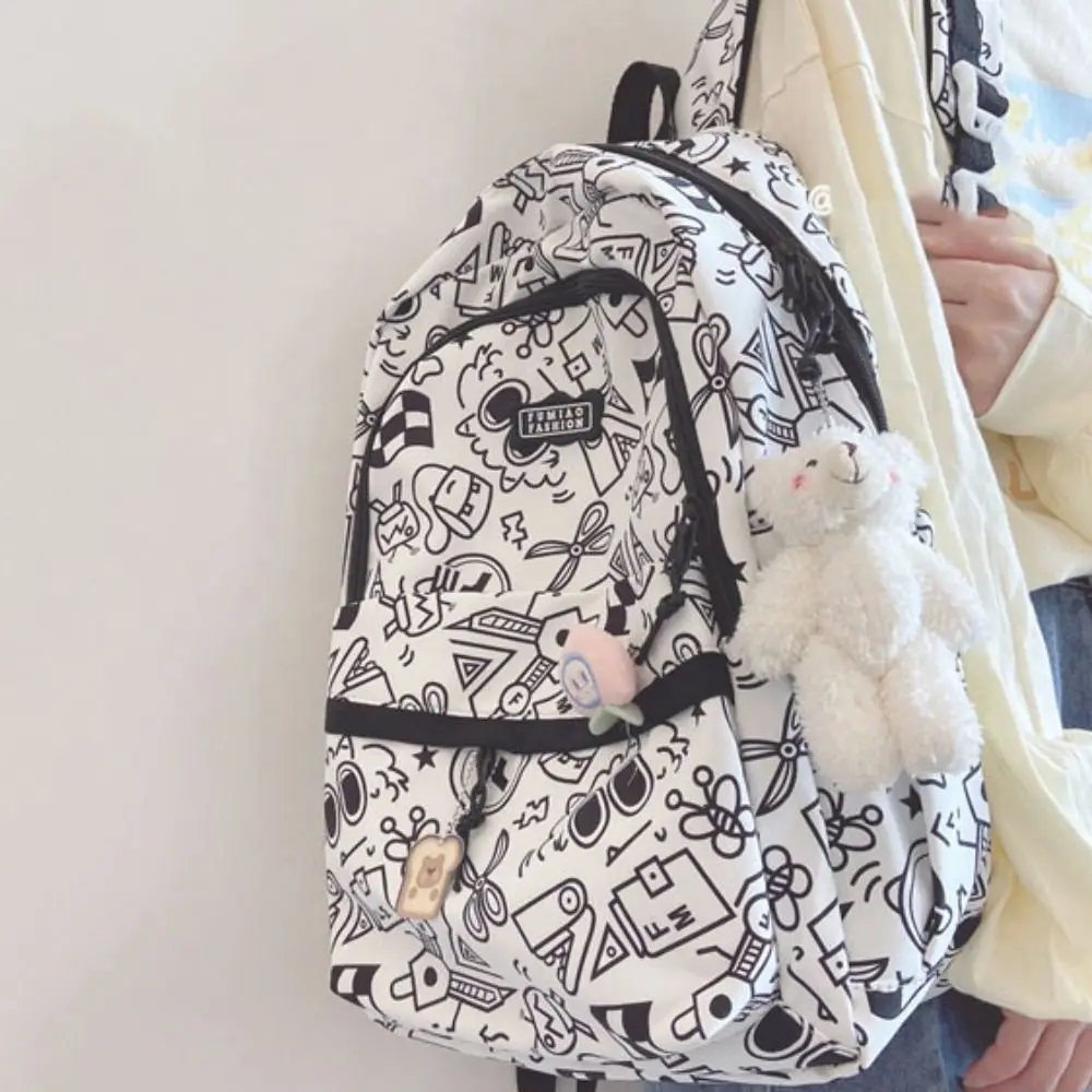 Leisure Time School Backpack Bags for Teenage Girls Backpack Women Bagpack Female Kawaii Bookbag Travel Backpack