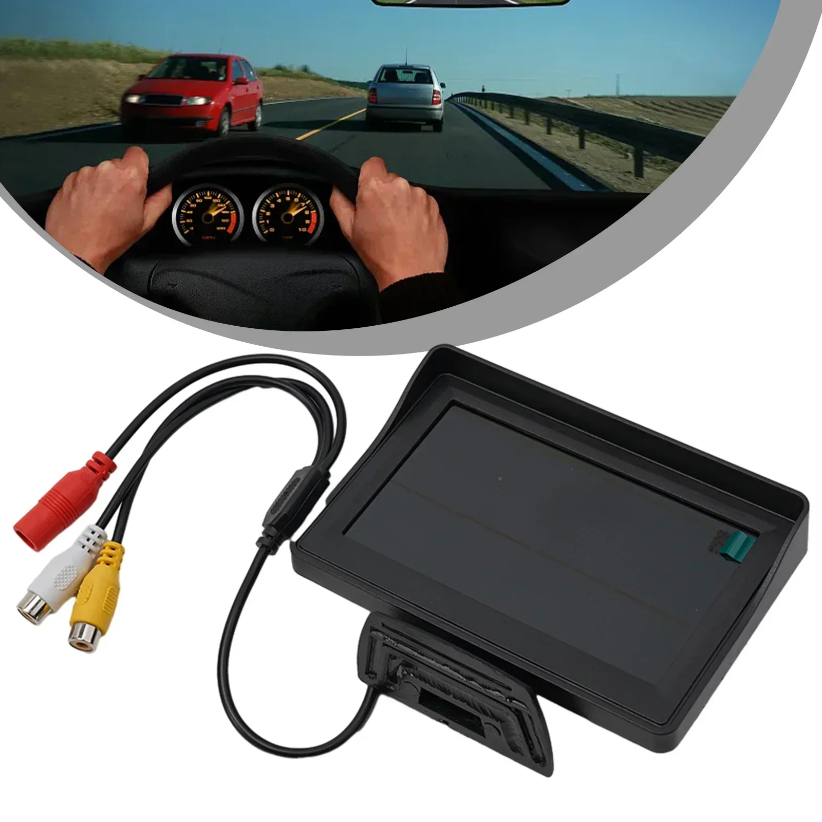 Car Rearview TFT LCD モニター バックカメラセット 24V S5e2f328f68a44c73a690e6cb53b43