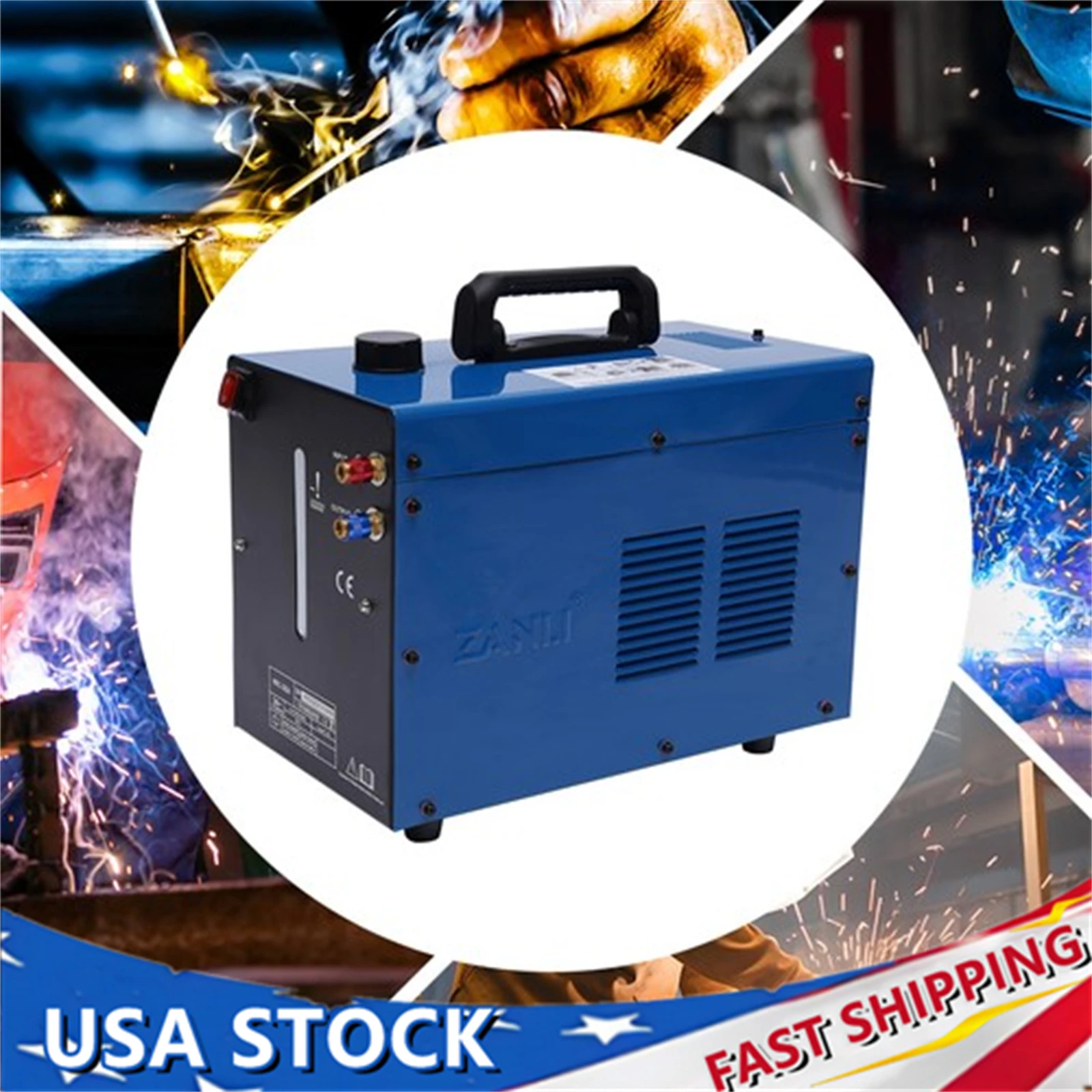 

10L Welder Cooling Water Tank1500W TIG Welder Water Cooler,,TIG Welder Torch Water Cooling Machine System, High Heat Dissipation