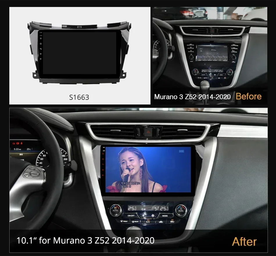 Ownice K6+ 2K 10.36 for Nissan Murano 3 Z52 2014 - 2020 Car Radio Multimedia Video Player Navi Stereo GPS Android 12 No 2din DVD