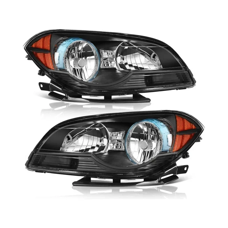 

1 Pair 2 Piece Headlight Head Light for Chevrolet Chevy Malibu 2009 2010 2011 2012