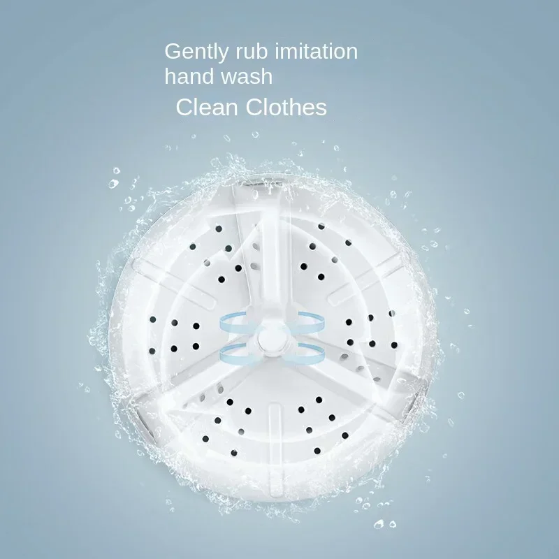 Easy-to-use Portable Washing Machine Mini Foldable Washer for Baby Clothes Socks Underwear TZB02V71ALE Hot sales
