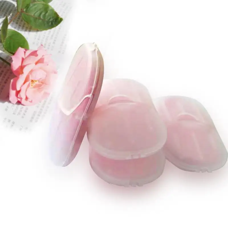 Travel Hand-washing Soap Paper Multifunctional Aroma Sliced Cleaning Paper Disposable Boxed Mini Soap