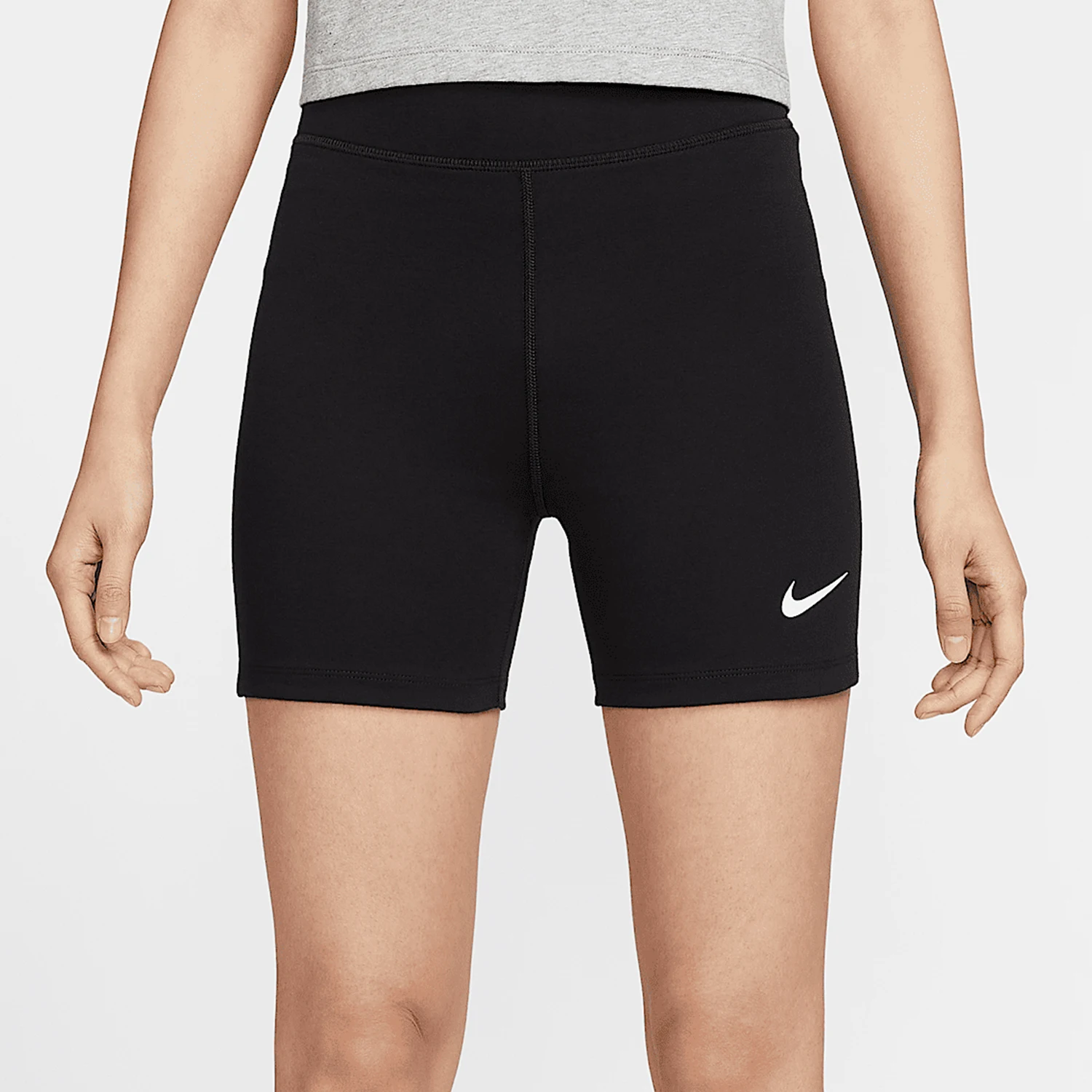 

Nike Genuine Summer 2025 Women's High-Waist Cycling Knit Shorts HJ1020-010