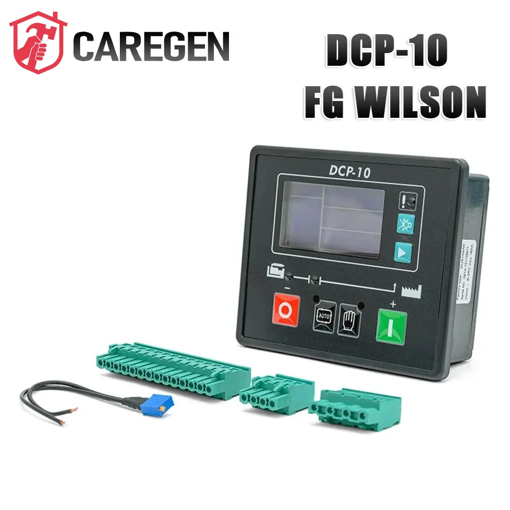 

DCP-10 DCP10 Wilson Genset Controller Module Unit LCD Diesel Engine Auto Start Control Panel Replace GU610A Generator Parts