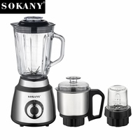 1000W 3 in 1 Juice Portable Blender Mixer Machine Electric Kitchen Juicer Food Processor Coffee Bean Cup 110V/220V Home 믹서기 레몬즙