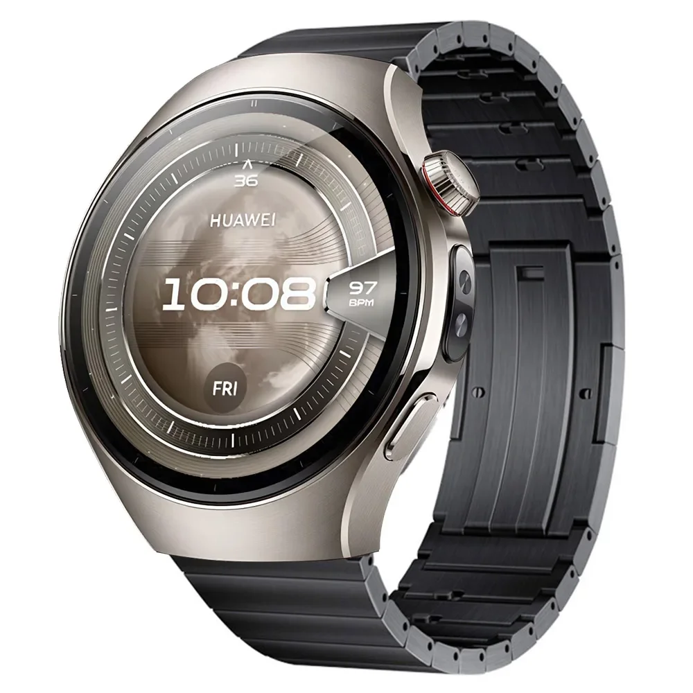 22mm Quick-release Titanium Strap For Huawei Watch GT6/5/3 Pro GT6/5/4/3 46mm Metal Watchband For Garmin Forerunner 970 570 Belt