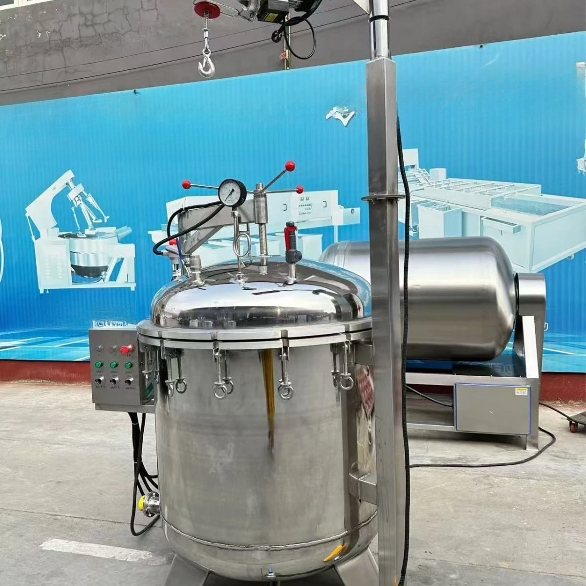 Mainframe pressure cooker high temperature and high pressure corn zongzi peanut edamame automatic pressure cooking pot