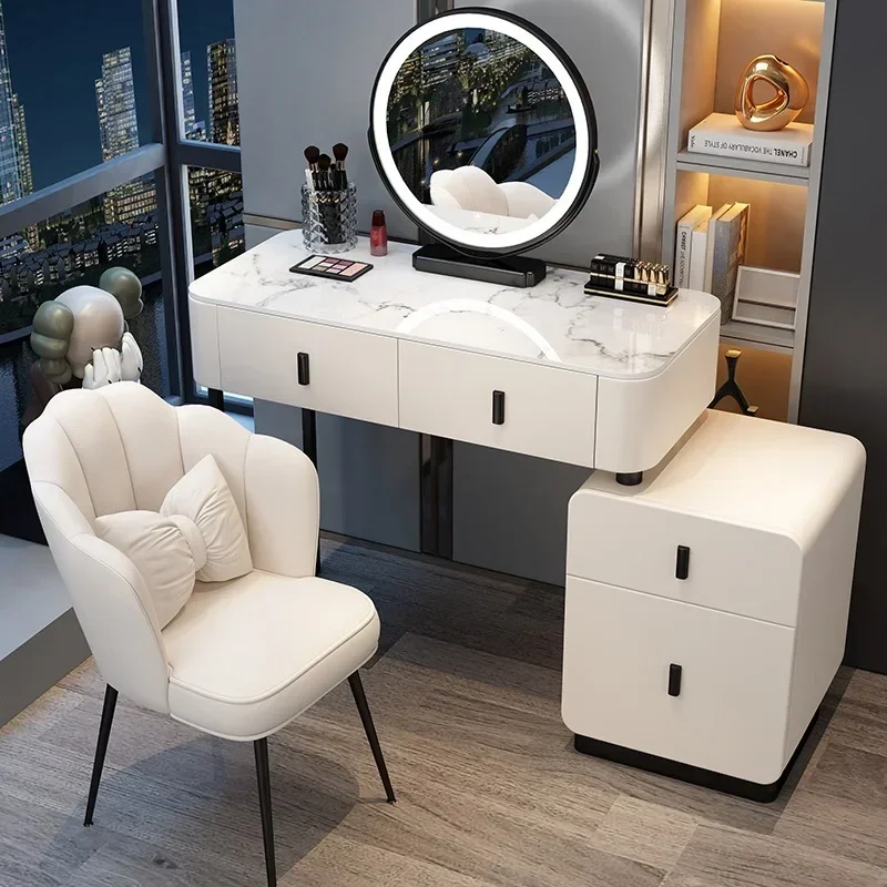 Storage Bedroom Dressing Table Modern Essentials Desk Vanity Dressing Table Mobile Nightstands Tocador Maquillaje Furniture