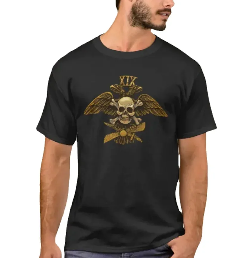 WWI Russian Air Force 19th Fighter Detachment Symbol T-Shirt. Summer Cotton Short Sleeve O-Neck Mens T Shirt New S-3XL