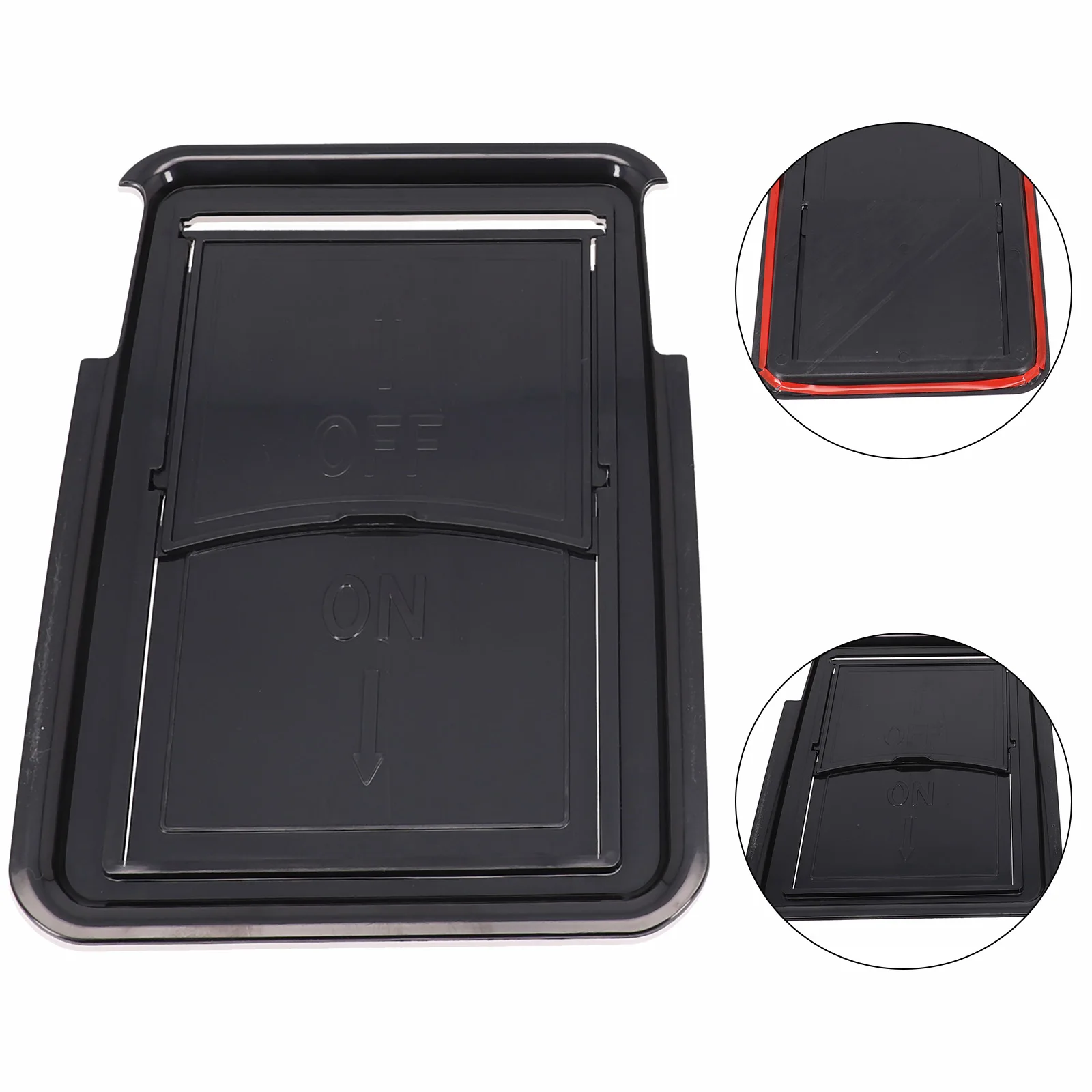 Armrest Console with Internal Storage Space Designed Specifically for Honda CR-V 2023 and 2024 Direct Fit Installation