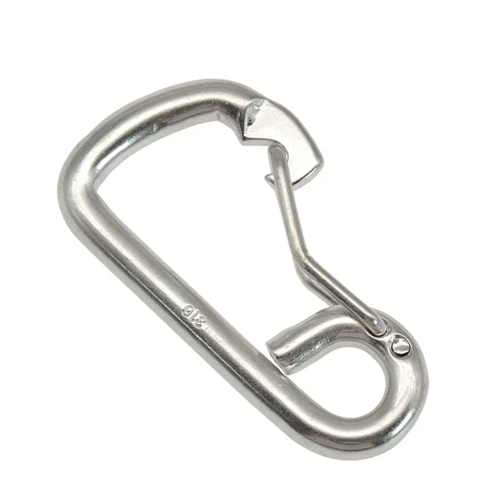 New Practical Quality Carabine Accessory Camping Diving Hook Safety Brand New Carabiner Portable Anti-corrosion