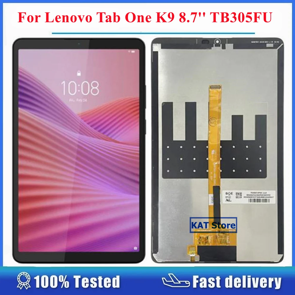 

Для Lenovo Tab One K9 8,7 ''TB305FU ЖК-экран сенсорный дигитайзер полная замена в сборе