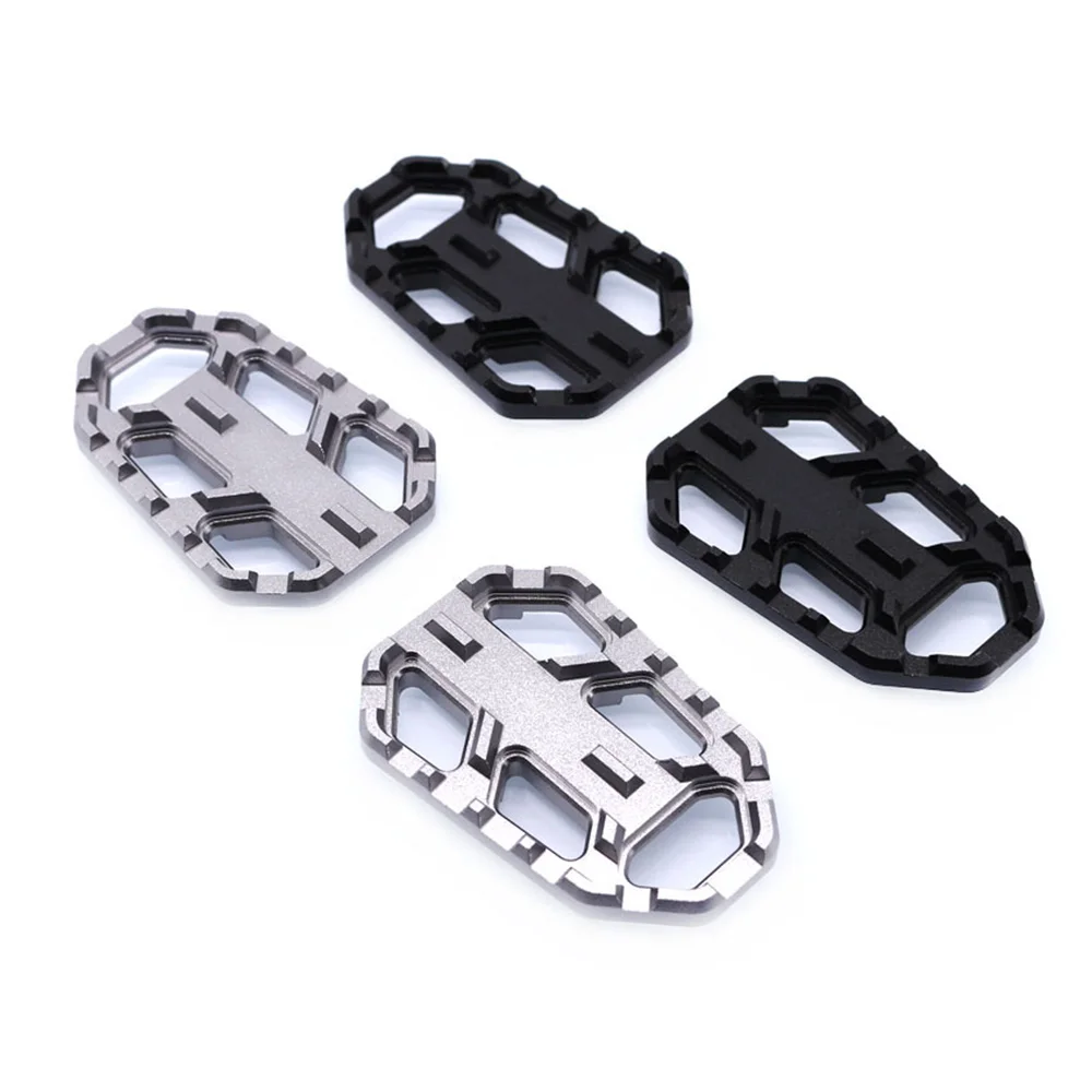 Motorcycle Front Footpegs Foot Pegs for KAWASAKI Versys 300 X Versys 650 Versys 1000(Titanium)