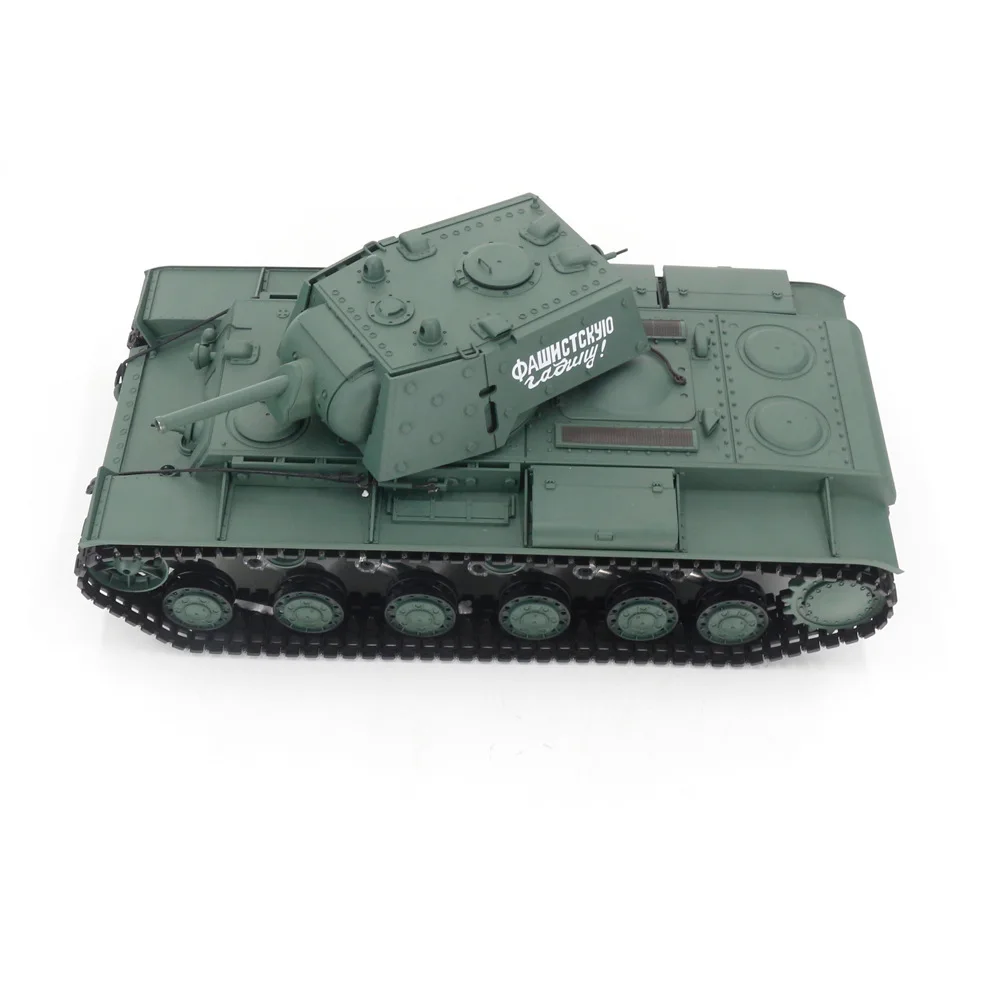 Henlong 3878-1 Soviet Union KV-1\'S RC Heavy Tank RC modle 1:16 Shootable Alloy Remote Control Electric Military Model Infrared