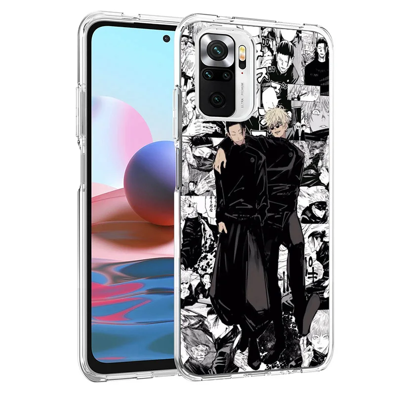 Jujusu Kaisen Geto Suguru Phone Case For Xiaomi Redmi 12 12C 10 10C 10A 9 9A 9C 9T 8 8A 7 7A 6 Pro 6A K70 K60 K40 K20 S2 Print C