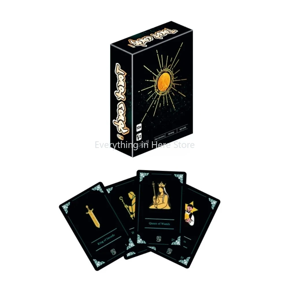 54pcs Tarot Cards for Beginners and Professionals Board Game Modern Lines of The Traditional Spirit English version Tarot Cards