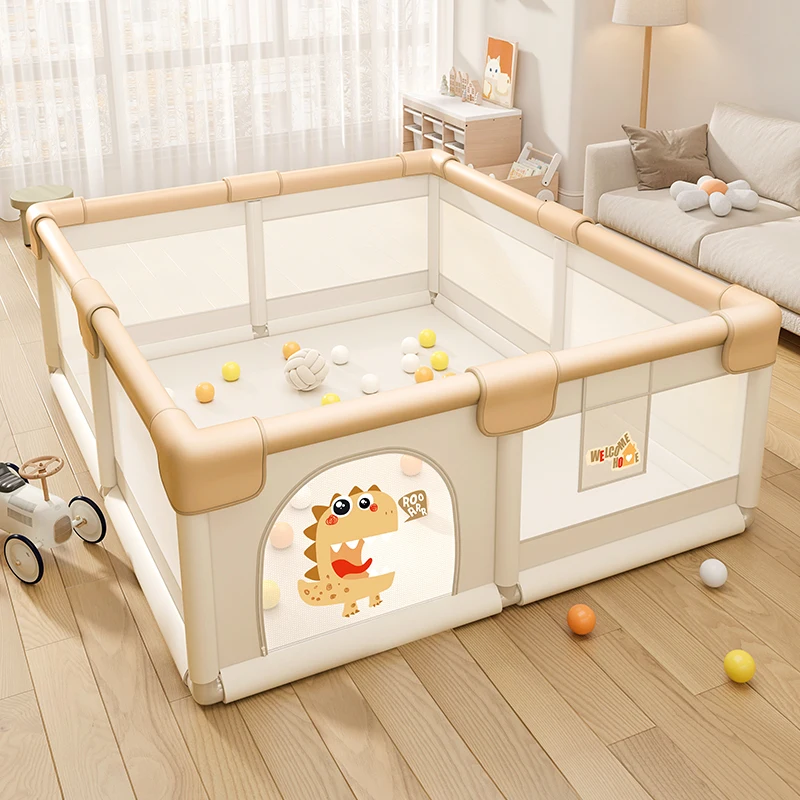 

Baby Safety Fence Indoor Play Yard Child Barrier for Living Room Floor Crawling Walking Game Mat Baby Protection Barrier
