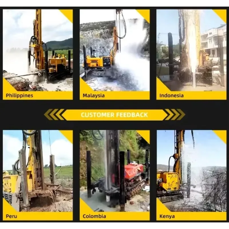 Customized 800m Hydraulic Water Well Drilling Machine Tractor Water Well Drilling Rig Water Well Drill Rigs For Sale