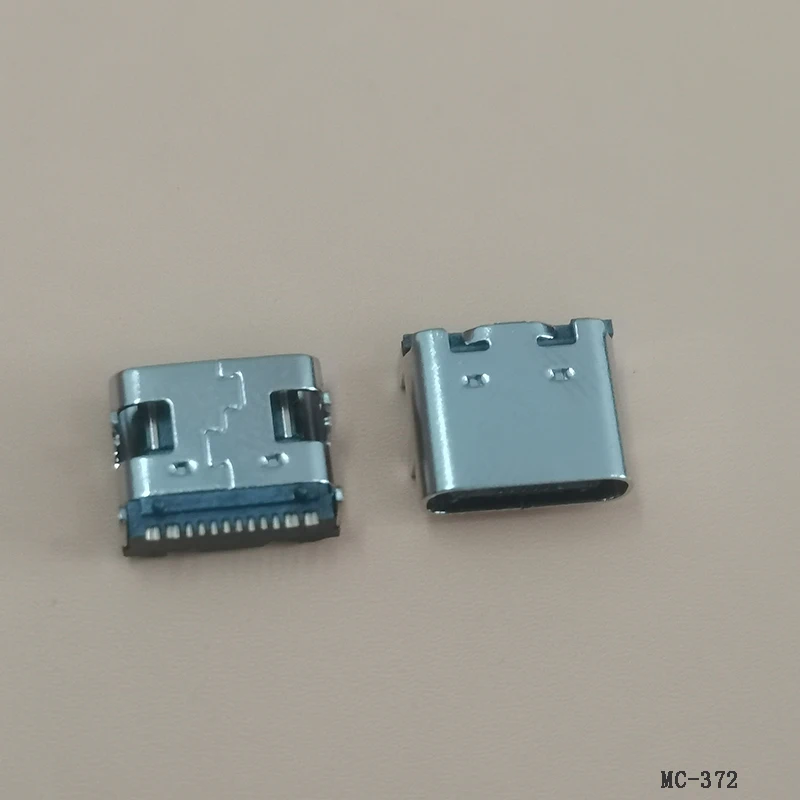 10 stücke Typ C 4 6 18 24 Pin SMT USB Port Buchse USB 3,1 Weibliche Lade Port SMD DIP für Huawei Samsung Lenovo Laptop Stecker – Detail 4
