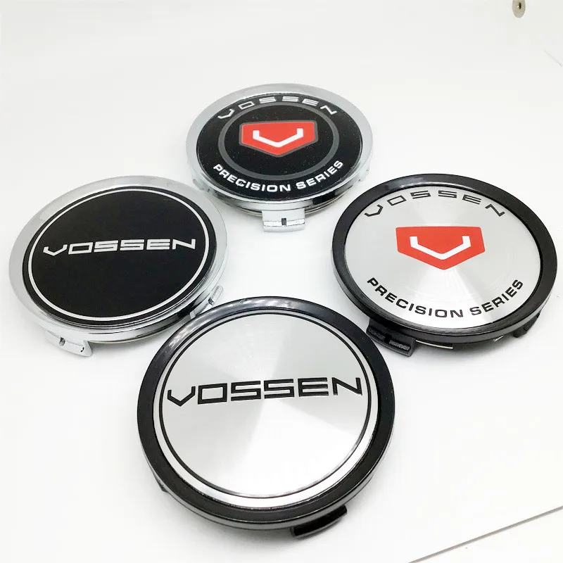 VOSSEN 휠 센터 허브 캡 자동차 스타일링 엠블럼 배지 로고 림 커버 65mm 스티커, 74mm 70mm, 4 개입