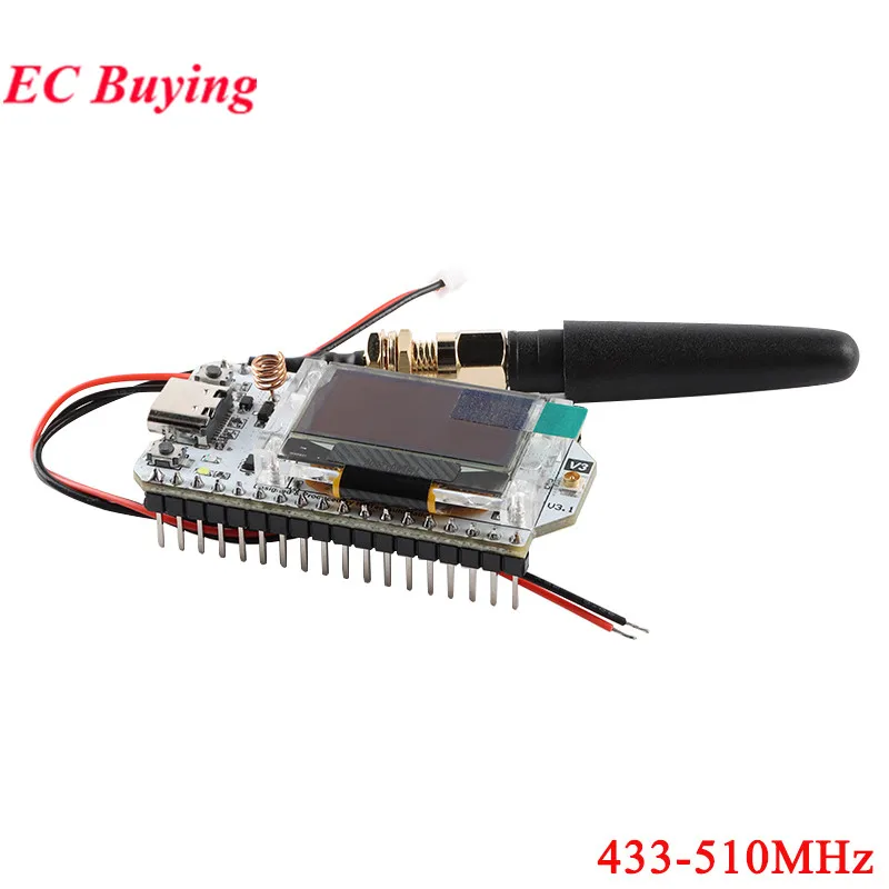 Zestaw ESP32 SX1262 LoRa WIFI 32 433-510MHz 868MHz/915MHz z wyświetlaczem OLED S3, płytka rozwojowa IOT dla Arduino, sieć Mesh Meshtastic — zdjęcie 6