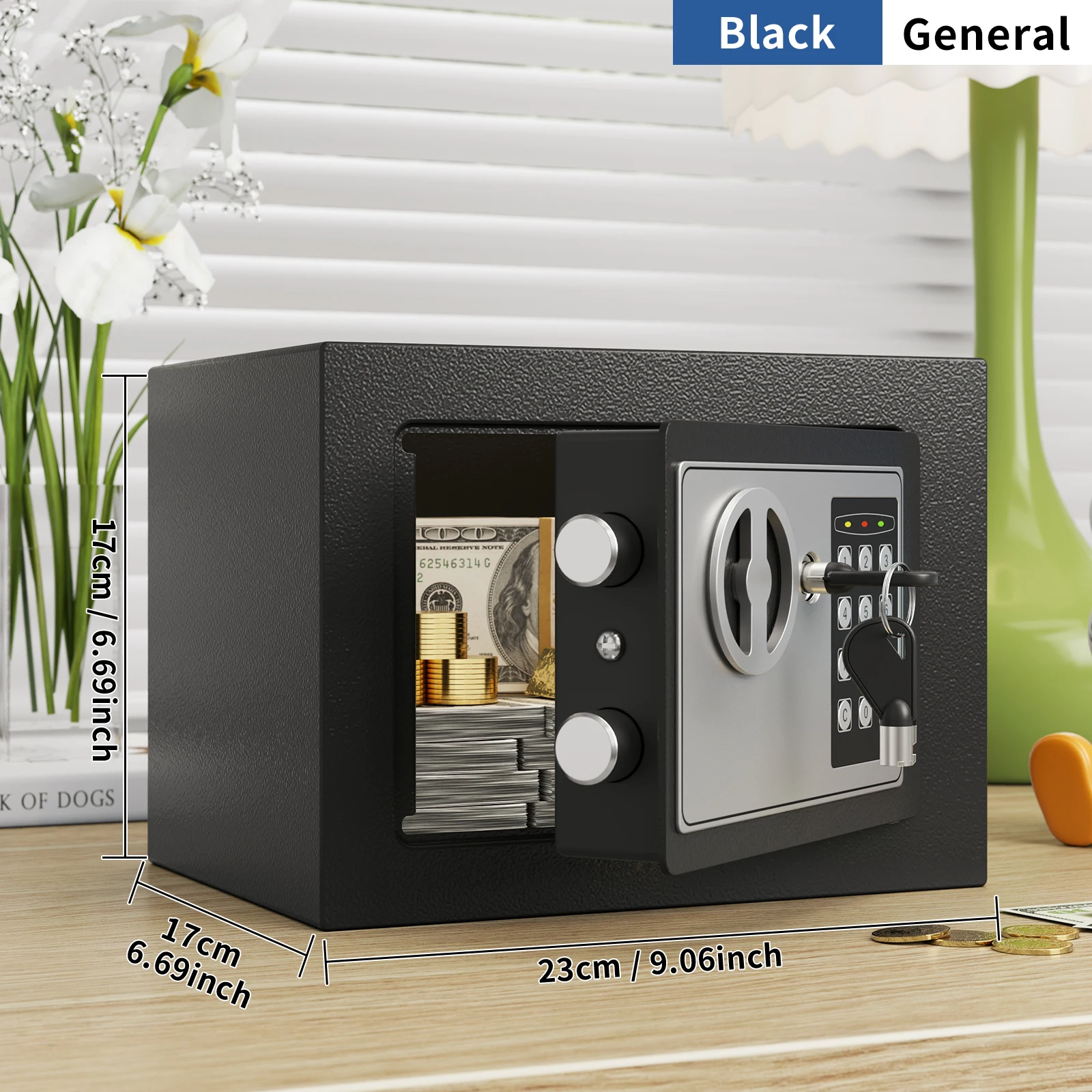 Passo digital eletrônico e chave de bloqueio de senha multi-escolha adequado para armazenamento de escritório em casa seguro