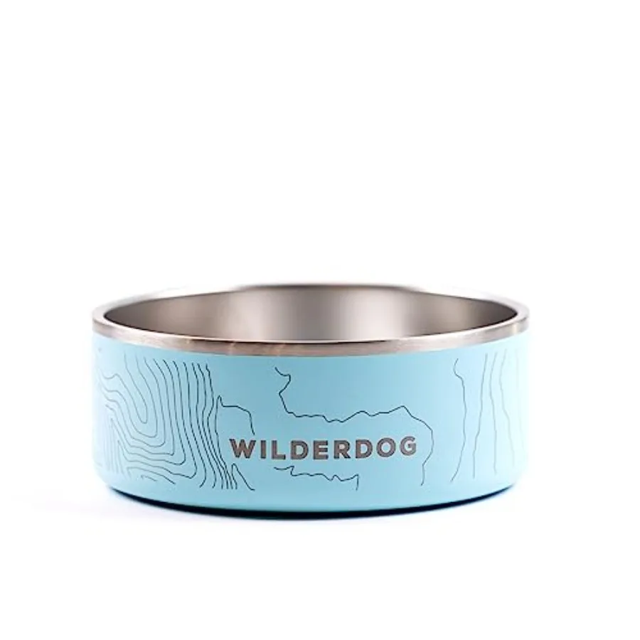 

Widlerdog Stainless Steel Dog Bowl with Extra Durable Kitchen-Grade BPA-Free Stainless Steel with Non-Slip Rubber Ringed Bottom