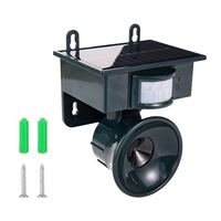 1Pc Solar Pest Bird Animal Repeller 5000 Square Foot Large Effective Range Ultrasonic Bird Deer Cat Dog Mouse Repellent 6V/50mA