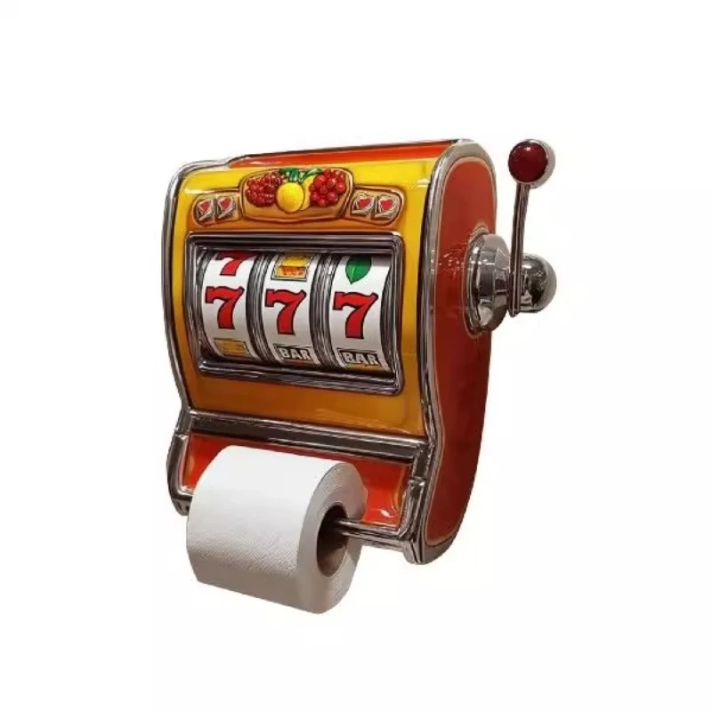 

Slot Machine Toilet Roll Holder Fun Slot Machine Decorative