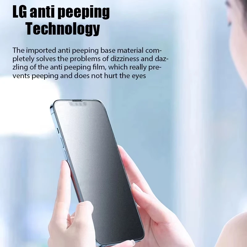 Protetor de Tela de Privacidade em Cerâmica Matte, Xiaomi Redmi Note 13 Pro, 12, 11, 10, 9, 8, 13C, Poco M6, X3 NFC, M5, X5, X6, F3, F5, mi 11T, PCes 1-5