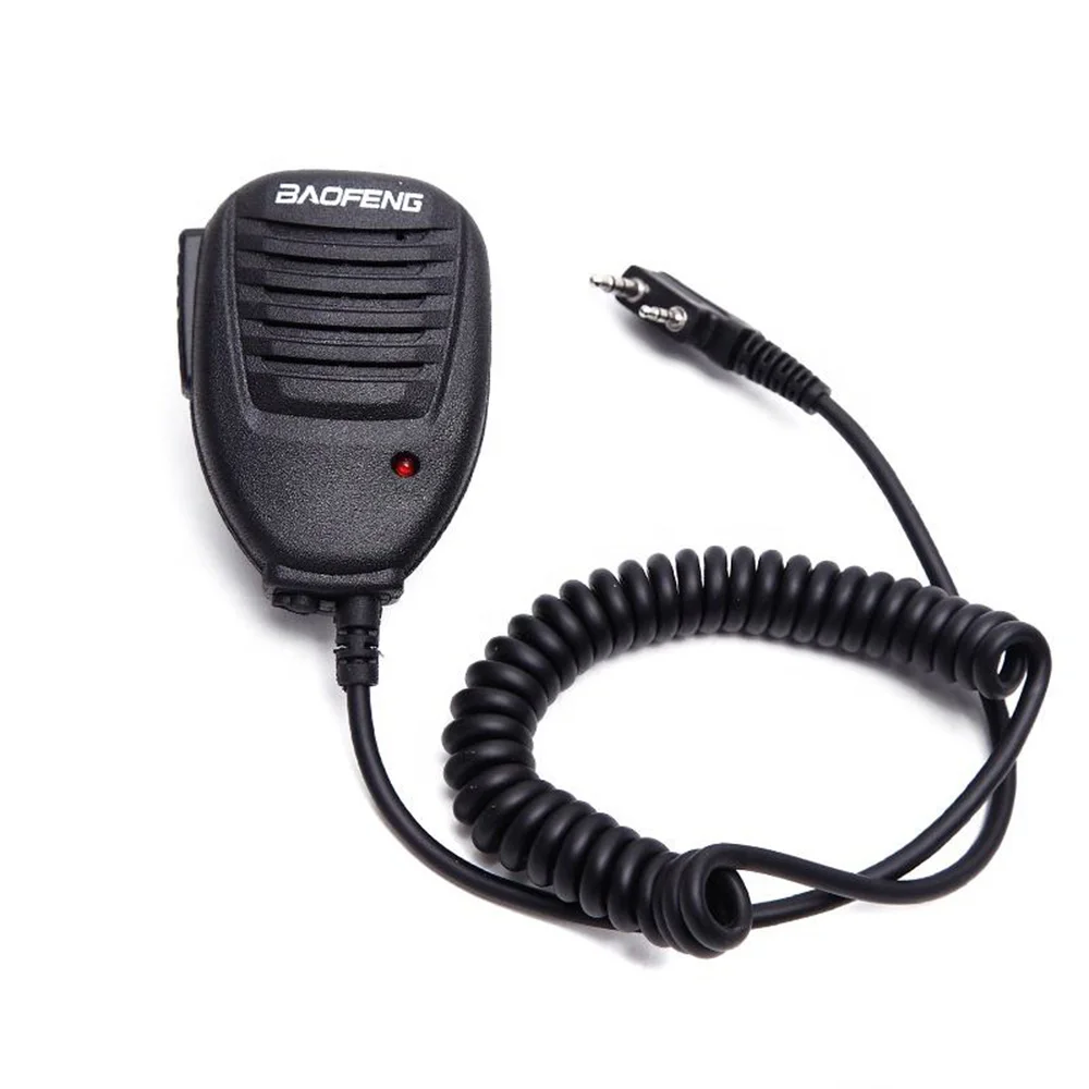 Baofeng Handheld PTT Microphone For UV-5R UV-5RE UV-82 BF-888S Handheld Speaker Shoulder Two Way Radio Walkie Talkie Microphone