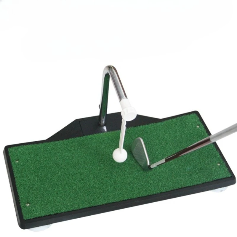 Indoor Golf Swing Impact Pad Non-Slip Golf Training Strike Mat Beginner Practice Swing Trainer Professional Sports Equipment