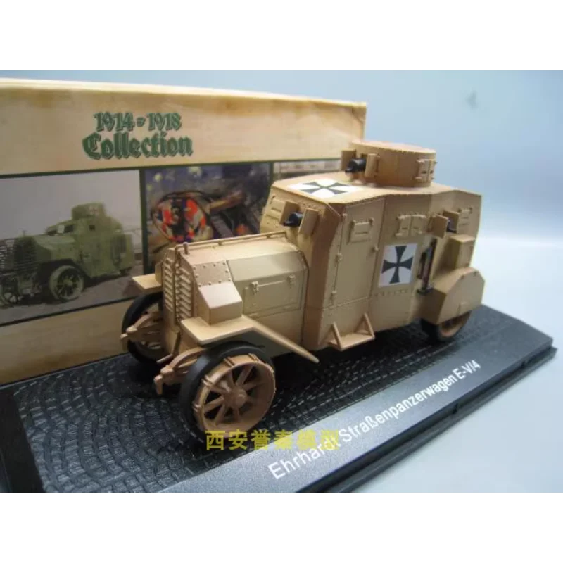 

Литой под давлением масштаб 1/33, готовая мировая война, немецкая E-V/4 Herhard Straben, бронеавтомобиль, танк, модель автомобиля из сплава, Коллекционная игрушка