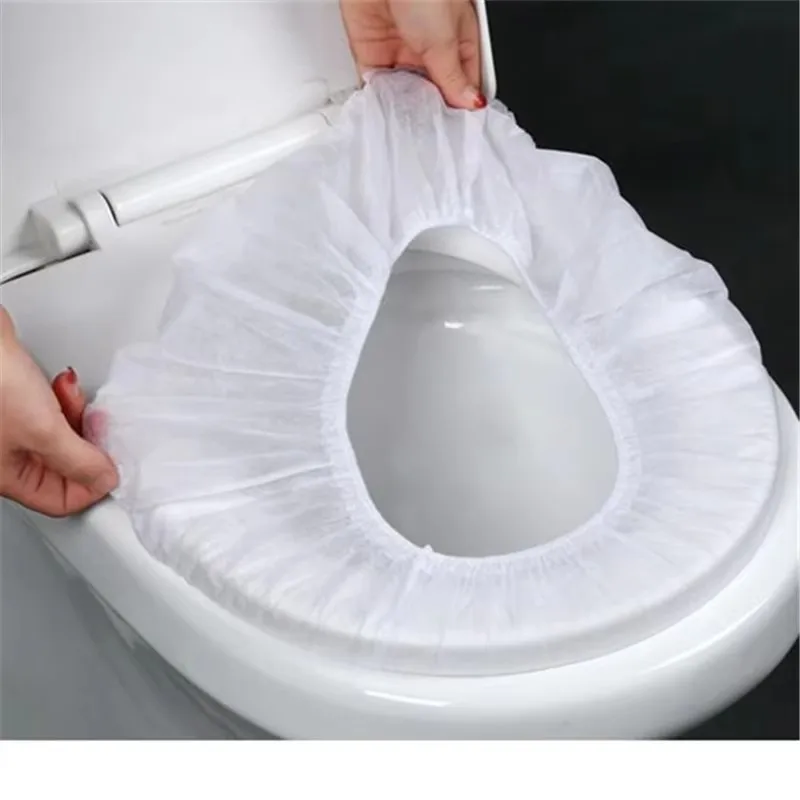Travel Portable Individually Packaged Toilet Pads Universal Disposable Toilet Pad Non-woven Hotel Waterproof Toilet Ring Cover