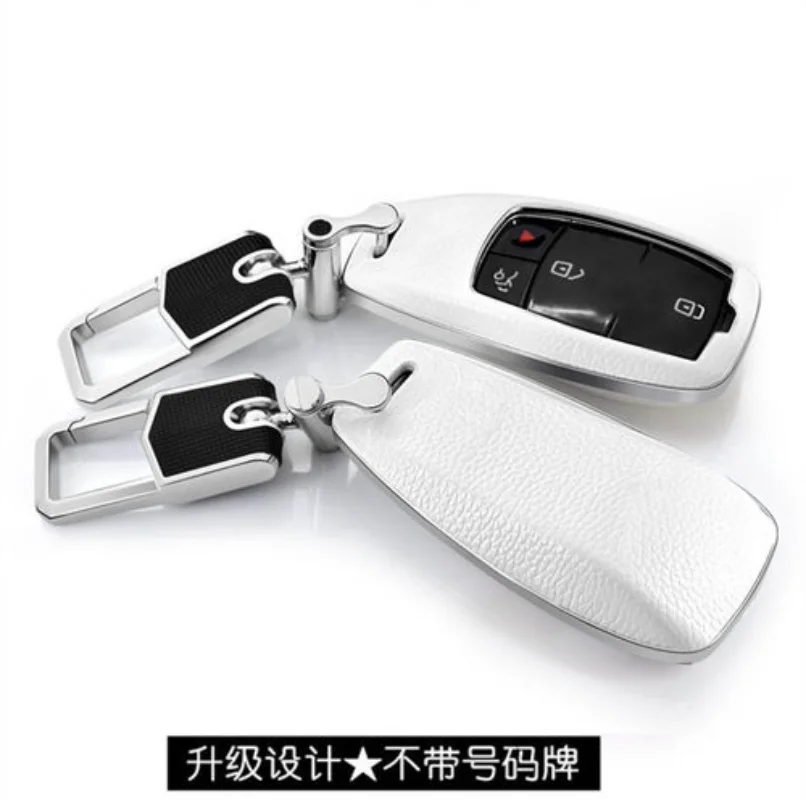 Leather Car Key Case Cover Key Chain Key Bag Shell Protector for Mercedes-Benz A-Class C260l E200l E-Class E300l CLS GLC