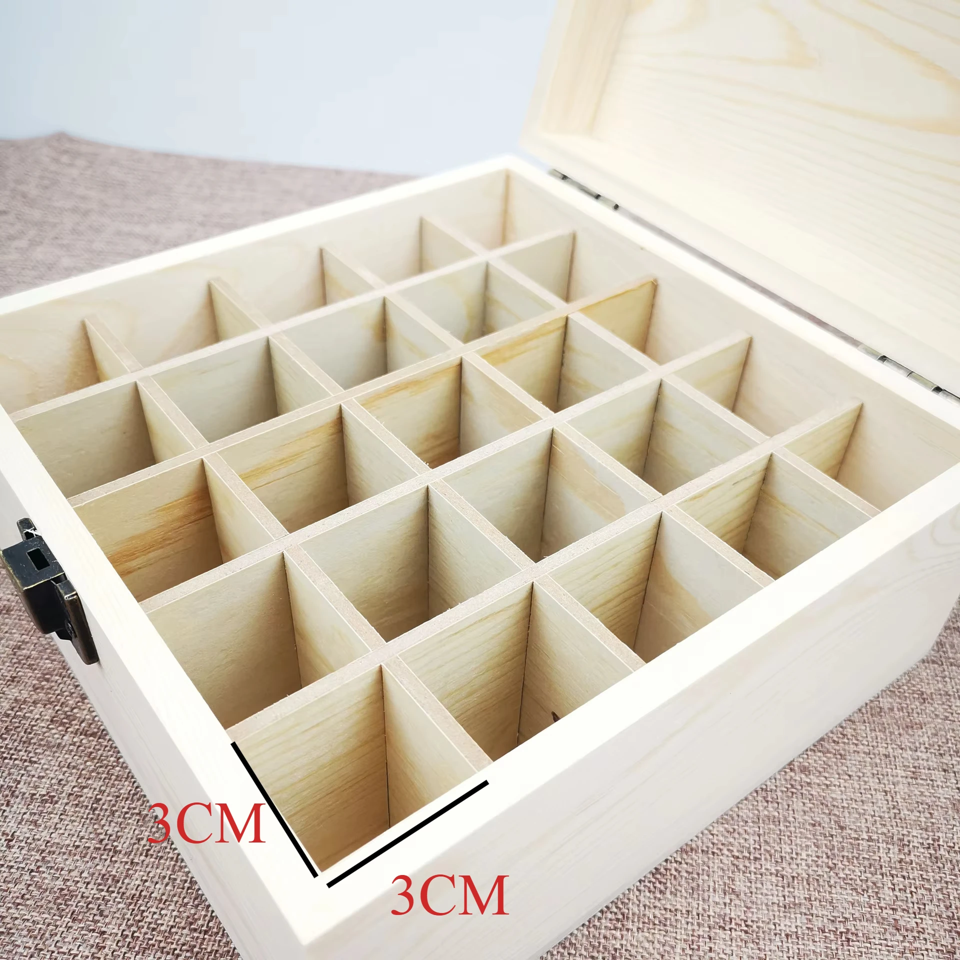 25 Slots For doTERRA Wooden Storage Box 1pc Carry Organizer Essential Oil Bottles Aromatherapy Container Storage Box Case