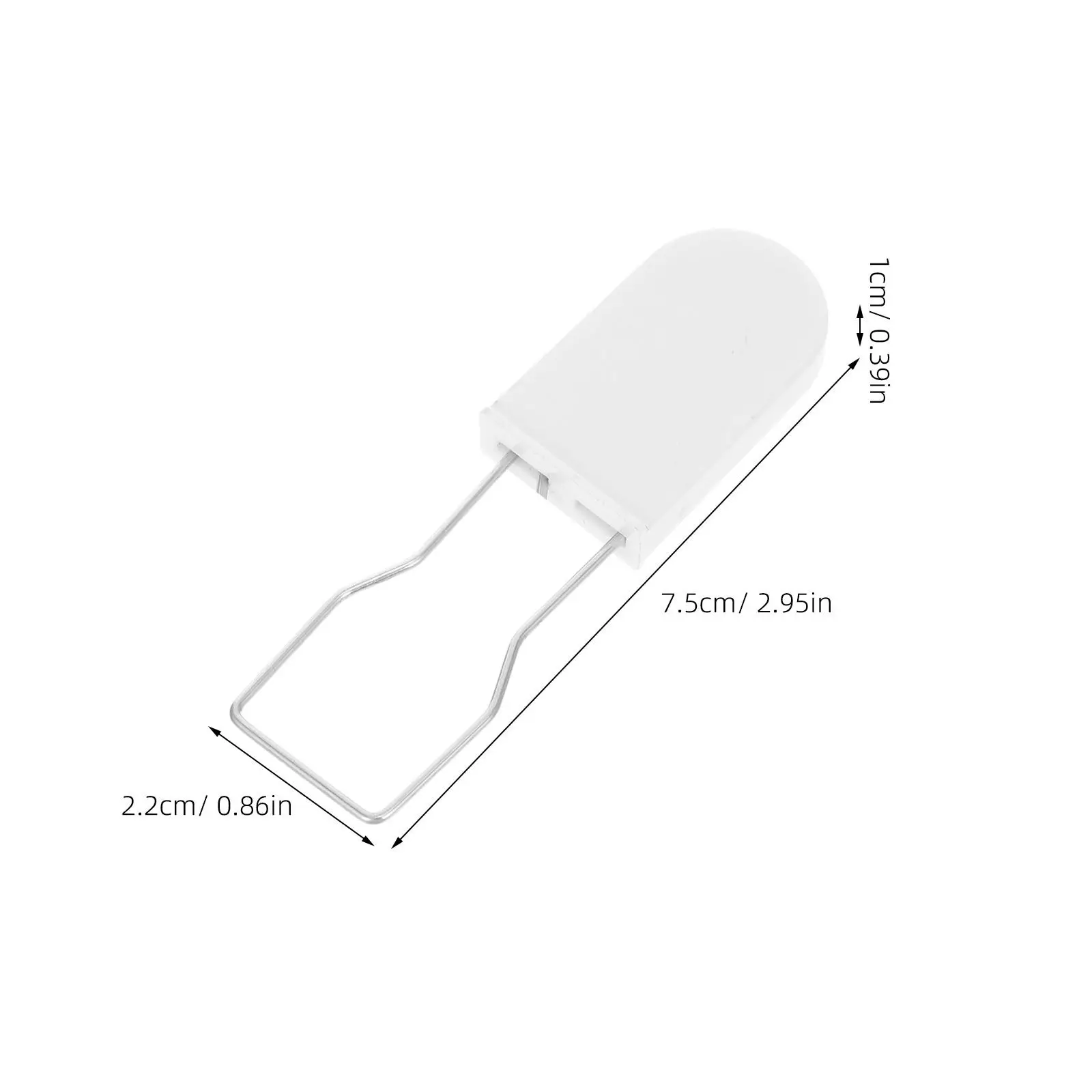 100Pcs Logistics Security Seals Plastic Padlock Seals Tamper Resistant Tags Anti Tamper Security Locks for Parcel Meter