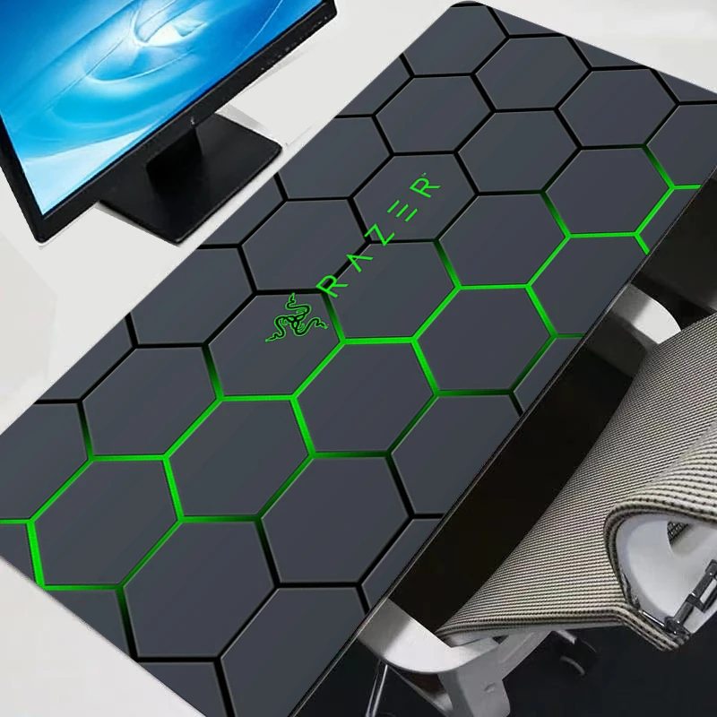 Mouse Pad Razer Anime Gamer Gaming Accessories Varmilo Keyboard PC Computer Desk Mat XXL anime durable Carpet Mousepad - Image 3