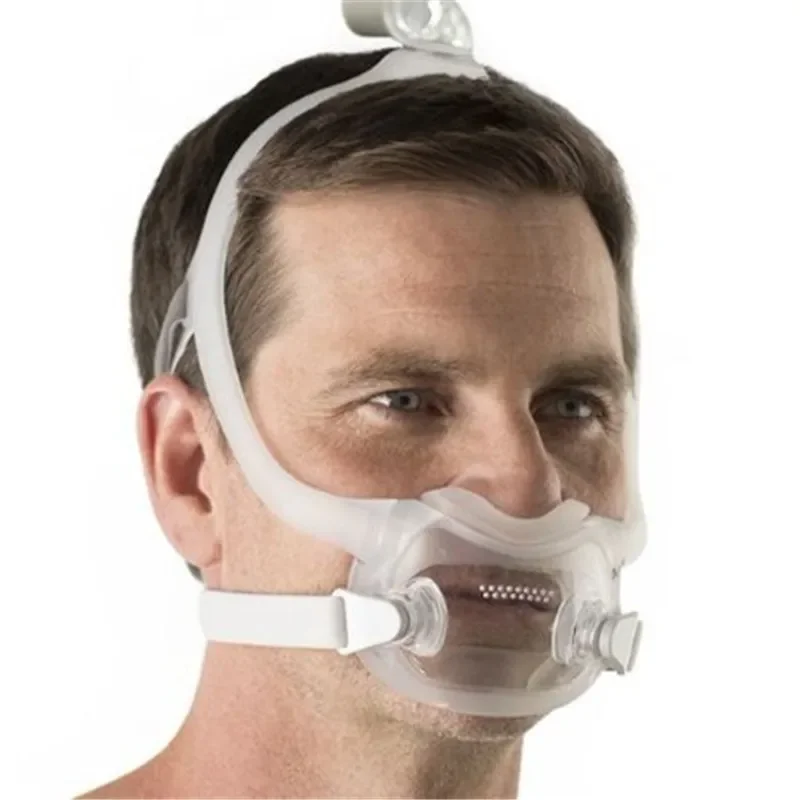 Full Face Mask for Philips Dreamwear Anti Snoring Mouth Nose Mask Auto CPAP Bipap Sleep Apnea With Mask Frame Headgear Hose
