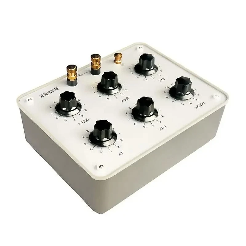 DC Standard Resistance Box ZX25A Dc Resistor Switching Resistance Box Electrical Resistance Tester For Teaching