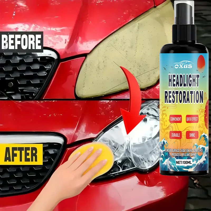 Headlight Repair Polish Kit 6